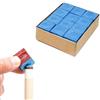Bavooty Gessetti Biliardo,Gesso da Biliardo,Standard Gessetto Biliardo,Gessetti per Stecche da Biliardo,Gessi Biliardo,Gessetto da Biliardo,Pool Cue Cubes, per Appassionati e Professionisti (12 pezzi)