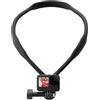 TELESIN SE Supporto Collo Flessibile POV per GoPro Hero 13/12/11/10/9/8/Max, DJI OSMO Action, Insta360, Riprese Multi-Angolo, Delicato Sulla Pelle, Facile da Collegare e Utilizzare, Nero, Accessori