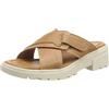 Clarks Coast Cross, Sandali scorrevoli Donna, Pelle di Vitello, 37.5 EU