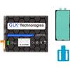 GLK-Technologies Batteria di ricambio ad alta potenza, compatibile con Samsung Galaxy Note 20 Ultra 5G (N986B) EB-BN985ABY GLK-Technologies accu 4700 mAh con 2 set di nastri adesivi