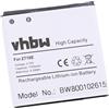 vhbw batteria compatibile con HTC Sensation G14, X315e, Z710e, Z715E, 4G, XE, XL smartphone cellulare (1700mAh, 3,7V, Li-Ion)