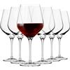Krosno Grandi calici Borgogna per vino rosso | Set da 6 | 860 ml | Collezione Splendour | Ideali per casa, ristoranti e feste | Lavabili in lavastoviglie | Cristallo senza piombo