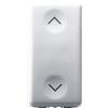 GEWISS Pulsante unipolare 10A con frecce bianco - GW20521