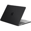 EooCoo Custodia Compatibile con 2026 2025-2023 MacBook Air 15 Pollici M5 M4 M3 M2 A3241 A3114 A294,Copertina Rigido per Protettivo Cover MacBook Air 15 con 15,3 Retina Display-Nero Opaco Trasparente