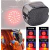 JMTBNO Fanale Posteriore Led per Moto Freno Lampada Frecce Indicatori di Direzione Luce Stop Luce Targa Integrate Compatibile con Dyna Sportster 883 1200 Road King Electra Glide Softail