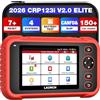 LAUNCH CRP123i V2.0 Elite OBD2 Auto Diagnostica, Strumento di Diagnostica Auto con 4 Sistemi (Motore/ABS/Airbag/Trasmissione), 7+ Servizi(Acceleratore/Olio/SAS/FAP/Impianto Frenante/BMS)