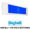 Beghelli Lampada di emergenza Beghelli STILE notturna Blu SE 8/24H 1499BLU