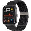 SITAFU Cinturino per Amazfit GTS/GTS 2/GTS 2 Mini,20MM Nylon Elastico Intrecciato Regolabile Cinturini di Ricambio con Fibbia Per Amazfit Bip/Amazfit Bip Lite/Amazfit GTR 42mm/Amazfit GTS 2e
