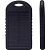 Generico Power Bank Solare Carica Batteria Energia Solare 20000mah Carica Cellulare Portatile (Black)