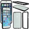 ebestStar - Bumper Cover Compatibile con iPhone 6 Plus 6S Plus Custodia Protezione Sottile Slim, Anti Shock Assorbimento Urti, Nero [Apparecchio: 158.1 x 77.8 x 7.1mm, 5.5'']