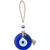 DUHALINE Amuleto da Parete Con Occhio Blu Turco Evil Eye, 5 cm, 3 Pezzi, Decorazione per la Casa, Idea Regalo, Perline di Vetro