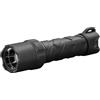 COAST Polysteel - Torcia a LED da 600, 1000 lumen, con messa a fuoco a torsione a fascio puro, nucleo in acciaio inossidabile, indeformabile, colore nero