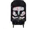 JYOKO KIDS Fodera per riduttore seggiolino auto in cotone Compatibile con Axkid One (Dino Party)