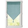 Stof Lovely Casa - Frangivento modello Monna - smeraldo - 60 x 90 cm - 100% poliestere
