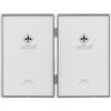 Lawrence Frames, 650046D, Cornice portafoto in metallo argentato, 15,6 x 10,7 cm