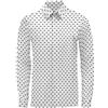 Kiosa by Matteo Bosio Camicia in Cotone Collo Italiana, Papillon, Taglia 38