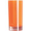 Excelsa Linea Bagno Bicchiere Portaspazzolini, Plastica, Arancione
