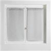 Douceur d'Intérieur Coppia Destra Anelli 2 x 60 x 90 cm Voile tisse milza Grigio