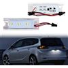 POPMOTORZ 2 Pezzi Luci targa, Luce targa a LED 5050 SMD con Canbus Sesign Senza Errori 6000k Xenon Bianco Installazione Semplice per Ope-l Zafira B Vectra C Corsa C Corsa D Astra H Adam Cascada