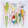 Anboor 3 pezzi Squishies Unicorn Mermaid Panda Pen Grip Kawaii Matita profumata a lento aumento Topper Squishies Regalo giocattolo per bambini