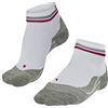 Falke Ru4 Endurance Short W Sso Cotone Filo Funzionale Antivesciche, Calzini da corsa Donna, Rosso Red 8644, 35-36