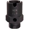 KS Tools 150.1478 Corpo di riparazione filettato per filettatura interna + esterna, M28x1,5
