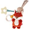 Sigikid 43169 - Ciondolo a Forma di Volpe, Colore: Rosso