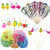 OMIGA 150 Pezzi Decorazioni per Cocktail Ombrellini Cocktail