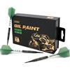 CUESOUL Disco Freno 19 g Punta Morbida 90% tungsteno Dart Set con Pittura a Olio rifinita e Volo unificante ROST T19