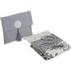 Prien Tappeto Da Preghiera Musulmana Con Perle Di Tappetino Prayer Mat Per Donne E Uomini, Regali Bayram, Ramadan, Set Islamico, Seccade Namaz, Musulmano, Tasbih Musulmano (Grigio)