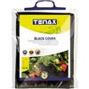 TENAX Black Cover 1,40x10 m Nero, Film Impermeabile Antierbacce per Pacciamatura Ortaggi e Fragole (Busta)