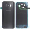 Handyteile24 Copribatteria originale per Samsung Galaxy S8 Plus G955F G955 S8 + strisce adesive nere Midnight GH82-14015A