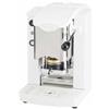 FABER COFFEE MACHINES | Modello Slot Inox | Macchina caffe a cialde ese 44mm | Pressacialda in ottone regolabile (BIANCO | BIANCO)