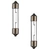 cyclingcolors Lampadina Navette, SV6, 6V, 3W, 6mm x 36mm, Confezione da 2
