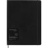 Moleskine Smart Notebook, Sistema di Smart Writing, Smart Notebook con Copertina Morbida, Pagine Bianche e Chiusura Elastica, Formato XL 19 x 25 , Colore Nero