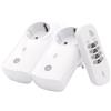 InterTechno Smart Home IT2P-2300 - Set di prese intermedie, con telecomando (IP55), fino a 2300 Watt