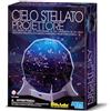 4M 00-13233 Planetario Proiettore Stelle 3D: Costruisci e Proietta le Costellazioni, Gioco Scientifico Bambini per Scoprire Sistema Solare e Costellazioni, da 8 anni
