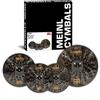 Meinl Percussion Meinl Cymbals Classics Custom Dark Set Box Pack di Piatti con Hihat 14 pollici, Crash 16 e Piatto Ride 20 per Batteria - Bronzo B12, Finitura Scura, Prodotto in Germania (CC141620)