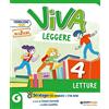 GIUNTI SCUOLA Viva leggere. Con Letture, Parto in quarta, Grammatica,Scrittura, Arte e Musica 4/5, Educazione civica 4/5,Quaderno delle esperienze per la ...Con e-book.Con espansione online (Vol. 1) ( ed. italiano)