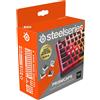 SteelSeries PrismCaps, Copritasti in stile pudding a doppio scatto, Robusta termoplastica PBT, Compatibile con la maggior parte delle tastiere meccaniche, Steli MX, Nera (Layout nordico)