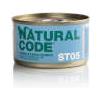 Natural Code ST05 (tonno e pesce bianco) - 6 lattine da 85gr.