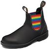 Blundstone Chisel Toe 1308, Stivaletti Chelsea Donna, Rustic Black, 47 EU