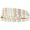 BTF-LIGHTING WS2815 (WS2812B aggiornato) 5m 60pixels/m RGB indirizzabili individualmente luce pixel a doppio segnale a LED 5050 SMD colore dei sogni magici IP30 Non impermeabile bianca PCB DC12V