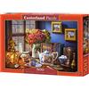 Castorland- Tea Time Puzzle 500 Pezzi, Colore Vario, 35 x 25 x 5 cm, CSB53070