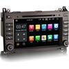 Erisin Autoradio GPS Navigatore 8 pollici Android 10.0 Touch Screen per Mercedes Benz Classe A/B W169 W245 Sprinter Viano Vito per VW Crafter BT DSP DAB+ CarPlay 4G WiFi 8-Core 4GB RAM + 64GB ROM