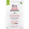 Brit Care Dog Sustainable Sensitive Pesce & Insetti Crocchette cane - 3 kg
