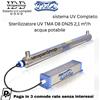 Sterilizzatore UV TMA D8 DN25 2,1 m³/h acqua potabile