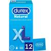 Durex Natural XL 12 unità