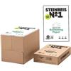 STEINBEIS Carta bianca STEINBEIS N.1 - A4 - 80gr - risma da 500 fogli - 100% riciclata - ordine drop max 25 risme