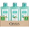 Omia Laboratoires Dopo Sole Latte Lenitivo Eco Biologico Con Aloe Vera Azione Idratante e Calmante per Pelli Arrossate Post Esposizione Solare Certificato ICEA Eco Bio Cosmesi - 3 Flaconi da 200ml